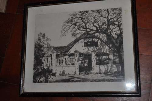 ETCHING OF FAMOUS TINUS THE JONGH !!!!!!!!!!!!!!!!!!!!!! GRAB IT