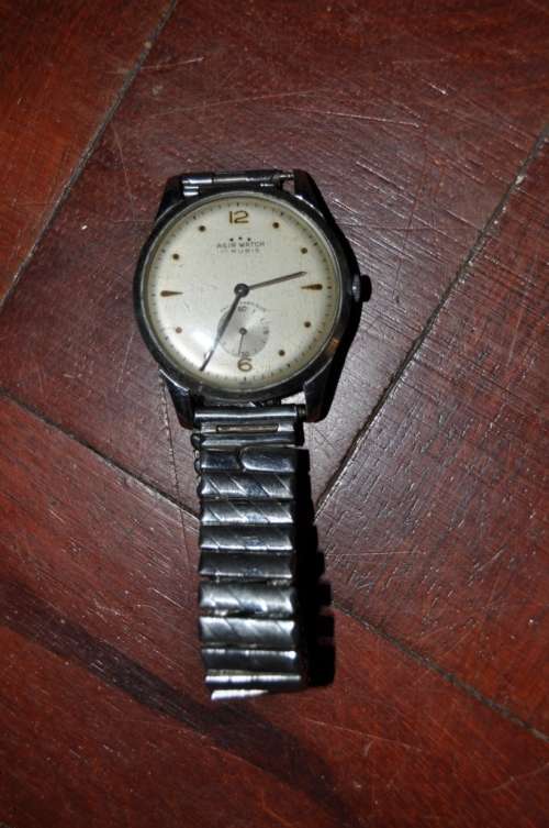 VERY RARE!!! AGIR SWISS WATCH,CIRCA 1950 s VALUE R15.000