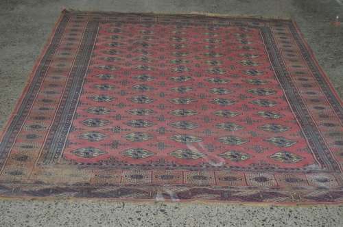 GORGEOUS VINTAGE PERSIAN HANDMADE CARPET 212X276CM