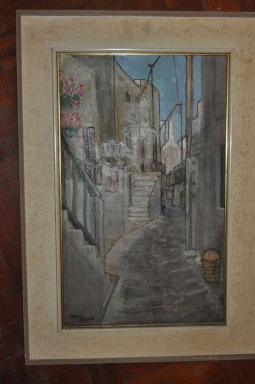 ORIGINAL OIL ON BOARD SIGNED MARY BEAN