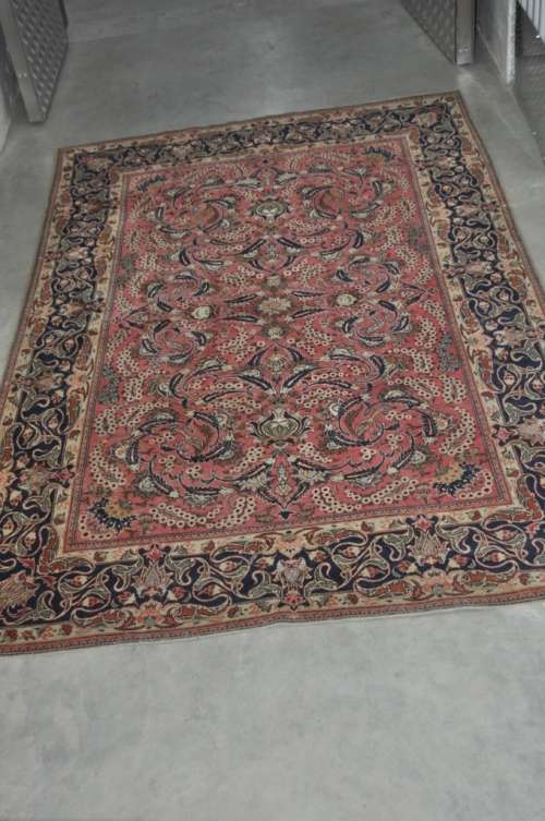 FANTASTIC PERSIAN HANDMADE CARPET NAAN 133X404 IN GREAT CONDITION