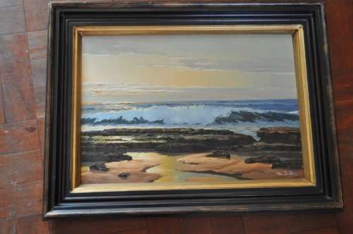 STUNNING OIL PAINTING BY D.LE ROUX