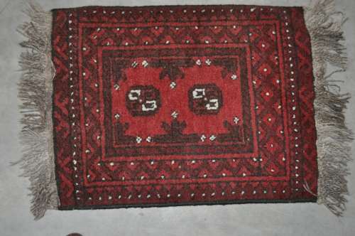 SMALL PERSIAN HANDMADE CARPET 50X65CM