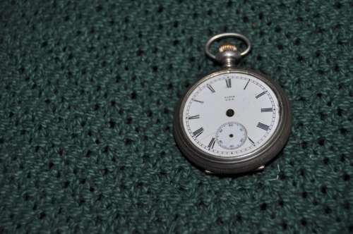 STERLING SILVER POCKET WATCH