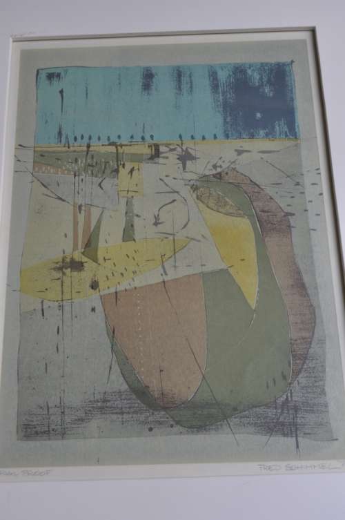 FRED SCHIMMEL,SERIGRAPH,ARTIST PROOF,SIGNED-GREAT INVESTMENT!!!!