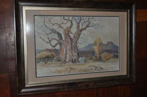 JOHANNES BORMAN(SWA 1912-1981) - South West Africa - Landscape - A stunner!!