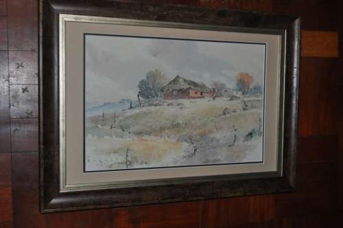 JOHANNES BORMAN(SWA 1912-1981) - South West Africa - Landscape - A stunner!!