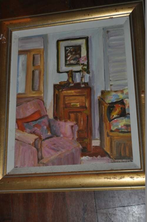 AWESOME!!! VALERIE LEWIS OIL ON BOARD,VALUE R5500