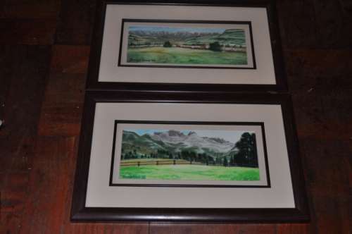 PAIR OF JACQUI ROUX AWESOME ORIGINAL WC