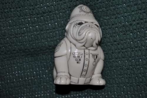 AWESOME JOHN BICCARD CRUSHED MARBLE FIGURINE!!!!!