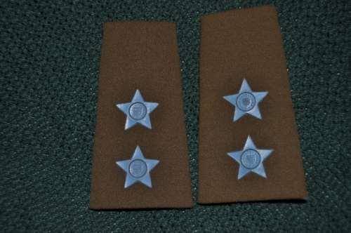 PAIR OF BORDER WAR RANKS