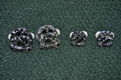 COLLECTION OF UNITA BADGES