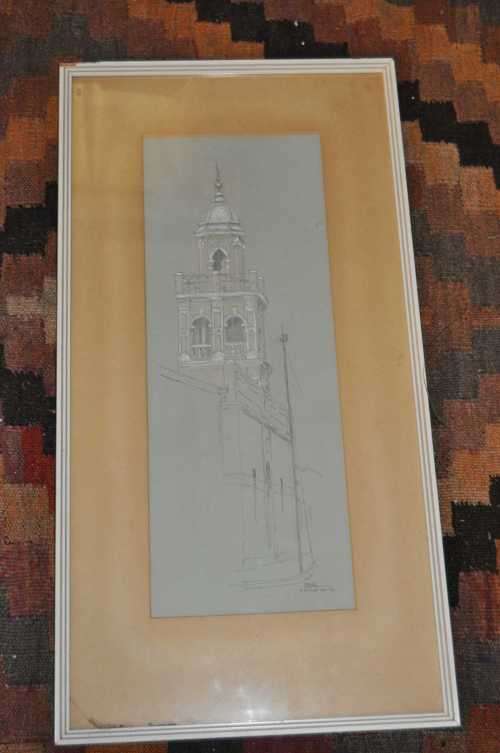 ASHLEY COOPER-DISTRICT SIX-AWESOME ORIGINAL MIXED MEDIA 1974