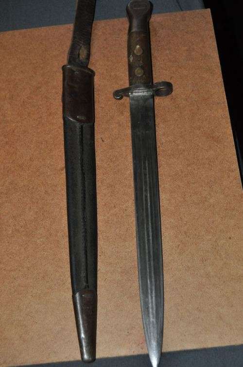 LEE METFORD BOER WAR BAYONET-LOOK PATTERNS!!!!
