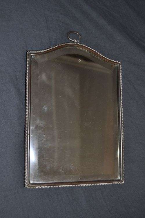ANTIQUE BATHROOM MIRROR,BEVELLED