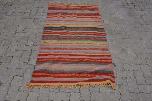 AWESOME HANDMADE KELIM-91X190CM