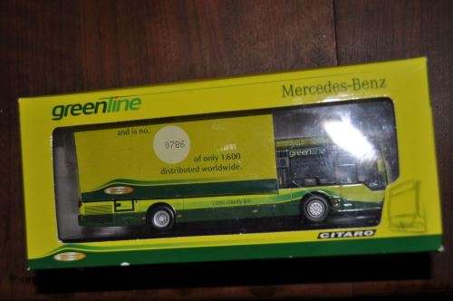 NO RESERVE!!CITARO ,CREATIVE MASTER, LIMITED EDITION DIE CAST BUS, BOXED,MINT CONDITION,SERTIFICATE