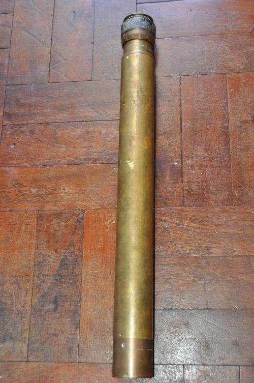 A WW2 BRASS MILITARY ARTILLERY SIGHT BY ottway and co,1944