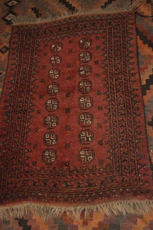 AWESOME PERSIAN HANDMADE CARPET 81X120CM