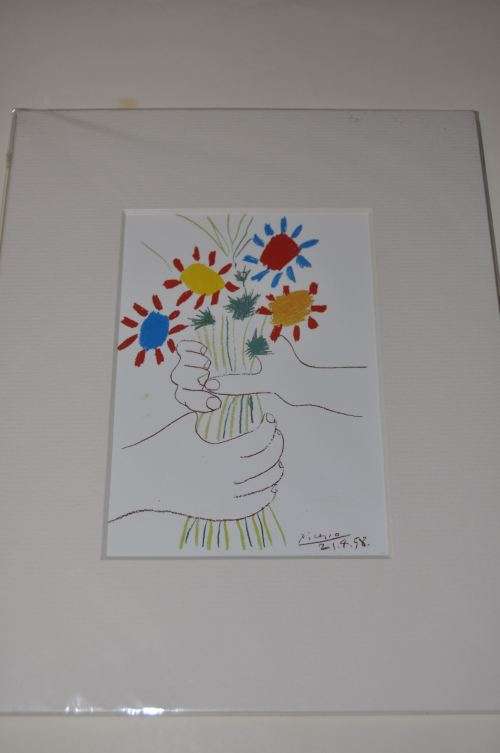 PICASSO PRINT FROM BARCELONA PICASSO MUSEUM