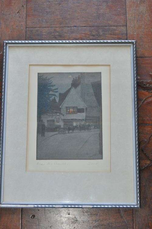 CECIL ALDIN(1870-1935),ETCHING,SIGNED,TITELED