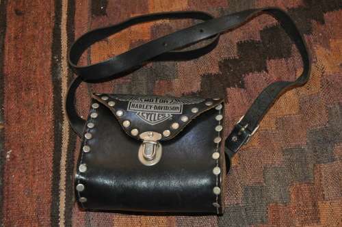 100% AUTHENTIC HARLEY-DAVIDSON GENUINE LEATHER BAG