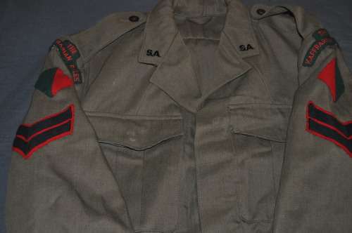 BUNNY JACKET WW2 ITEM KAFFRARIAN RIFLES