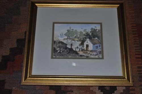 WOW!!! TONY DE FREITAS -STUNNING WATERCOLOR
