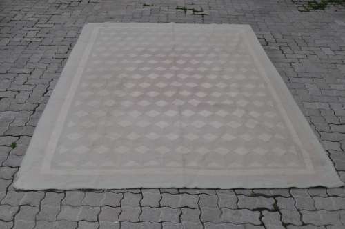 AWESOME HAND WOVEN DHURRIE CARPET 182X270CM