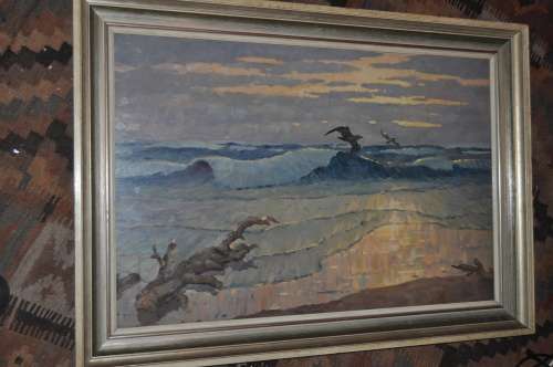 WOW!!! NILS ANDERSEN -FANTASTIC BIG OIL ON BOARD-GREAT INVESTMENT