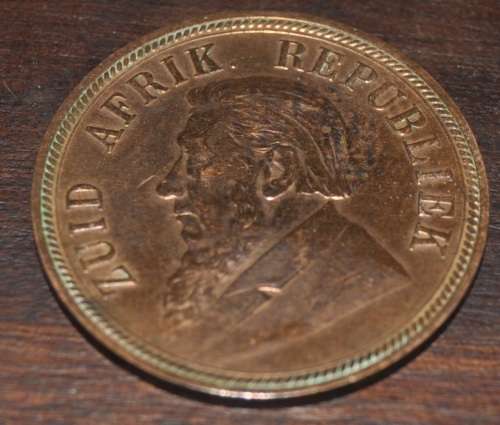 1898 1 PENNY ZAR VF