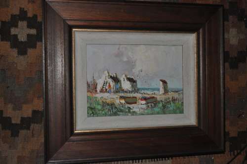 PHILLIP BRITZ-STUNNING OIL ON BOARD-GREAT INVESTMENT