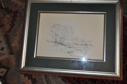 WOW!!! Douglas Treasure ( 1917-1995)-FANTASTIC ORIGINAL DRAWING-PAARL VALLEY.CAPE