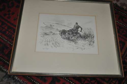 CHARLES ERNEST PEERS-AWESOME LITHOGRAPH,SIGNED,NUMBERED