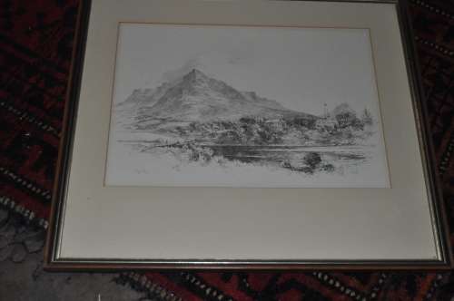 CHARLES ERNEST PEERS-AWESOME LITHOGRAPH,SIGNED,NUMBERED