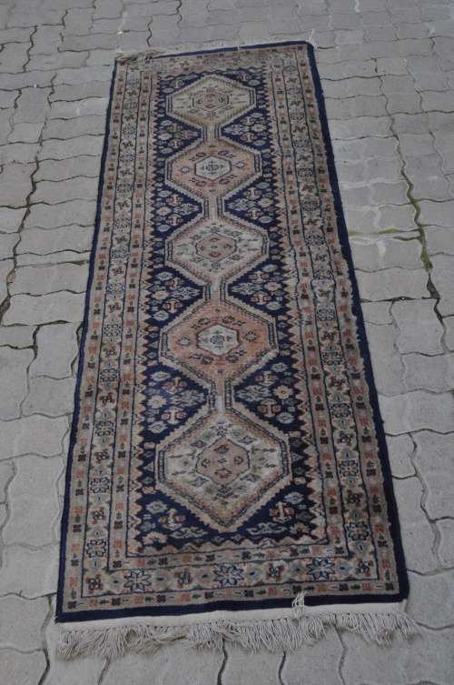 FANTASTIC PERSIAN HANDMADE CARPET RUNNER-65X207CM