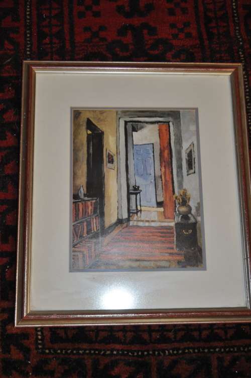 DAVID BOTHA FRAMED LITHOGRAPH