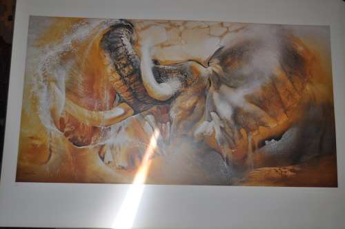 WOW!!! WOW!!! NICO VOSLOO- Signed - Limited Edition LITHOGRAPH,PROOF STAMP