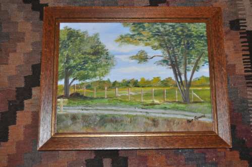 PAT FOURIE-ORIGINAL OIL ON BOARD