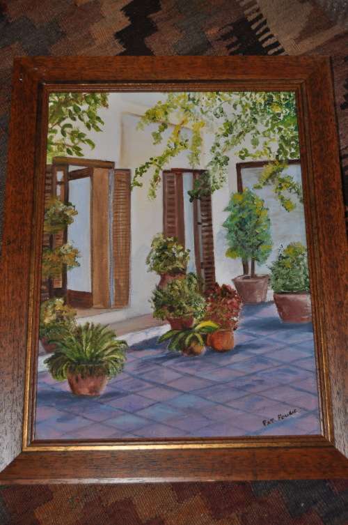 PAT FOURIE-ORIGINAL OIL ON BOARD