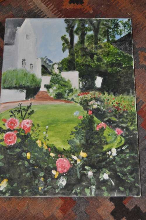 AIBREY SCHILLER-AWESOME OIL CANVAS