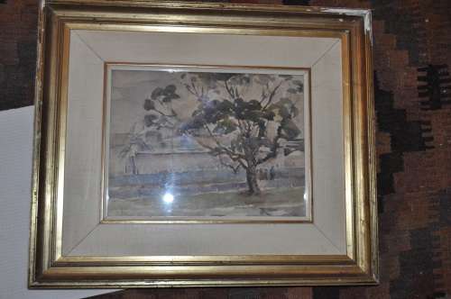 C.SINCLAIR-ORIGINAL WATERCOLOR
