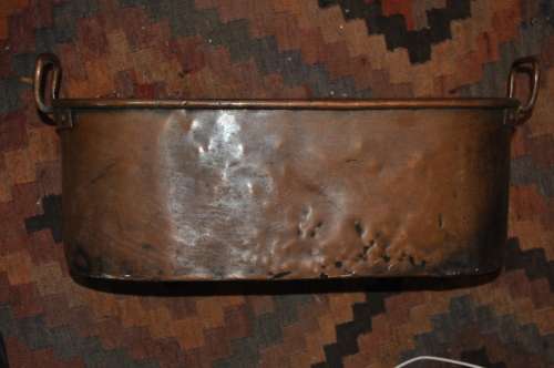 WOW!!! XIX CENTURY BIG COPPER TANK,BRITISH MAKE,MARKED