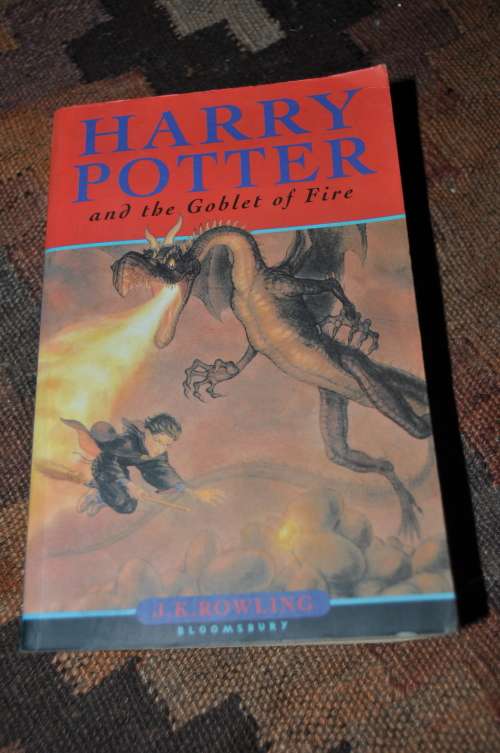 HARRY POTTER AND THE GOBLET OF FIRE 1ST EDITION 2000 SOFT COVER