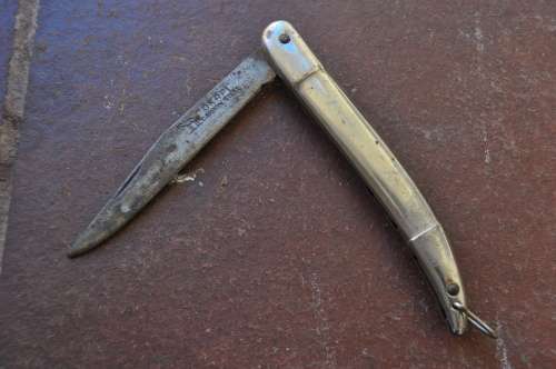 VINTAGE OKAPI KNIFE-CARBON STEEL