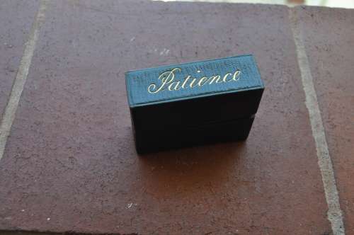 PATIENCE VINTAGE PLAYING CARDS-MINI -TWO DECK,IN GREAT CONDITION