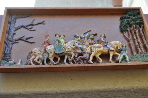 D.H.MORTON MARCUS DESIGN WALL PLAQUE