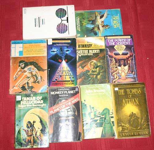 SciFi Books - collection of 10 books