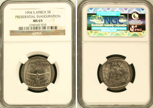 HIGH GRADE & RARE - MS65 - RARE GRADE - NGC GRADED - 1994 INAUGURATION
