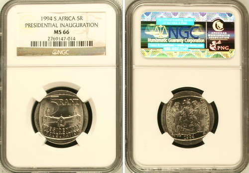 HIGH GRADE & RARE - MS66 - RARE GRADE - NGC  GRADED - 1994 INAUGURATION